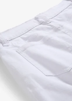 Femme bonprix Shorts|Pantalons|Short taille haute en twill