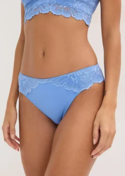 Femme bonprix Dessous|Bas|Slip à dentelle florale