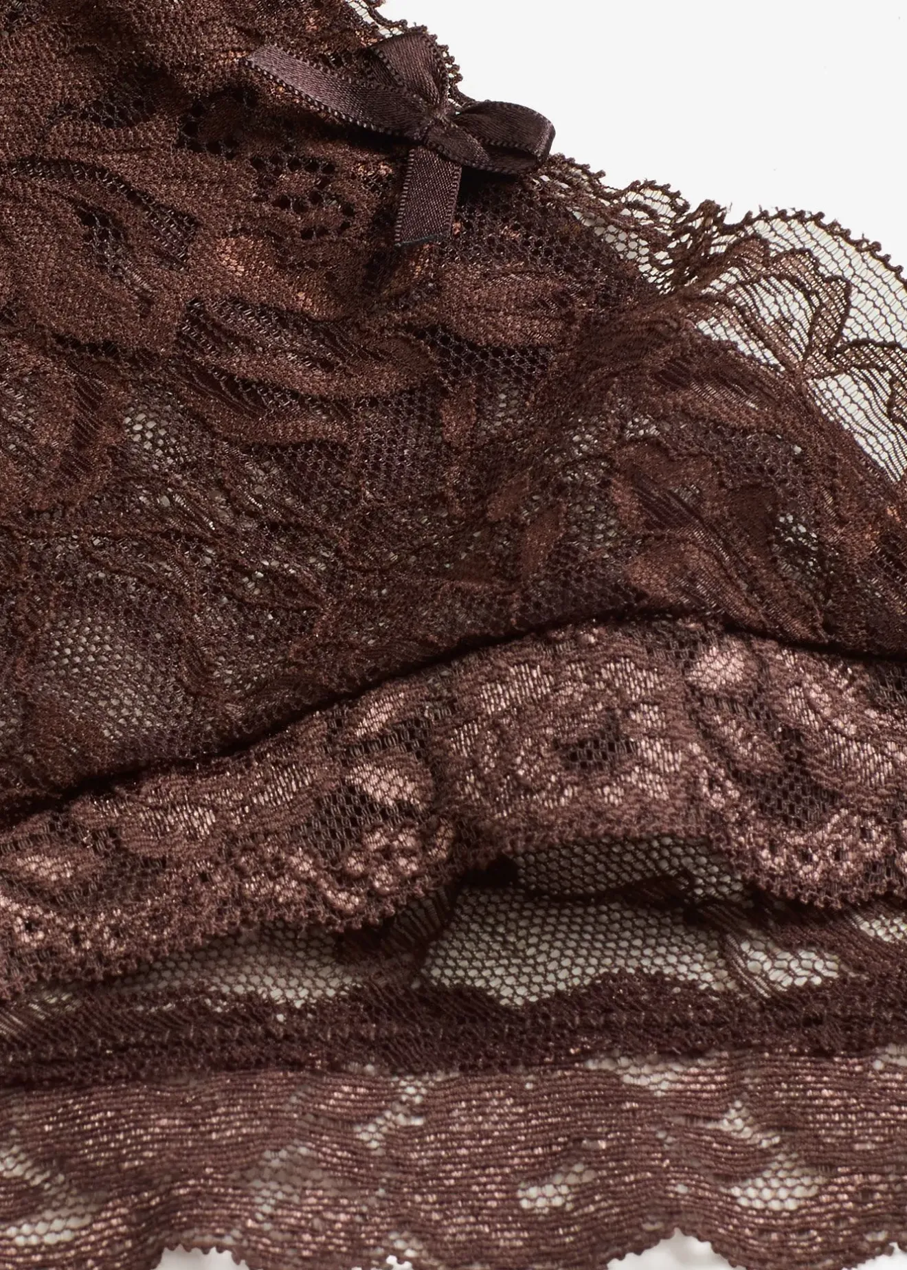 Femme bonprix Dessous|Bas|Slip brésilien à dentelle