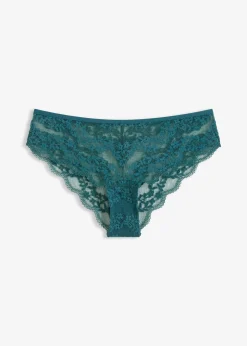 bonprix Slip brésilien à dentelle florale|Femme Dessous|Bas