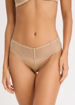 bonprix Slip brésilien avec broderies|Femme Dessous|Bas