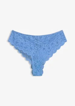 Femme bonprix Dessous|Bas|Slip brésilien en dentelle