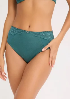 Femme bonprix Dessous|Bas|Slip Maxi avec dentelle