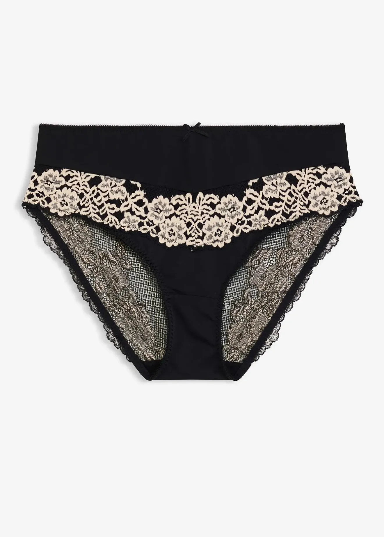 Femme bonprix Dessous|Bas|Slip Maxi avec dentelle