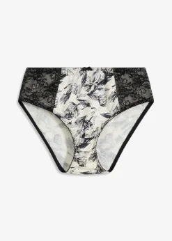 Femme bonprix Dessous|Bas|Slip Maxi avec matière brillante