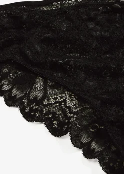 bonprix Slip mini avec dentelle florale|Femme Dessous|Bas