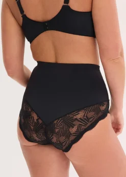 Femme bonprix Lingerie Sculptante|Bas|Slip sculptant avec dentelle, maintien modéré