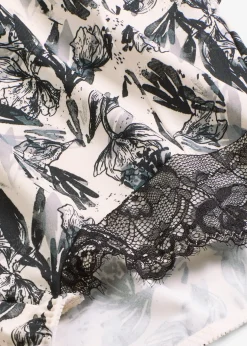 Femme bonprix Lingerie Sculptante|Bas|Slip sculptant taille haute avec dentelle, maintien modéré