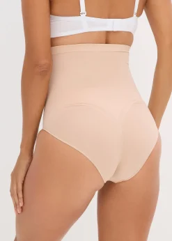 Femme bonprix Sans Couture|Lingerie Sculptante|Slip sculptant taille haute sans coutures, maintien modéré