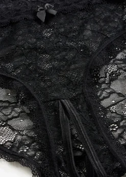 bonprix Slip taille haute ouvert|Femme Lingerie Érotique