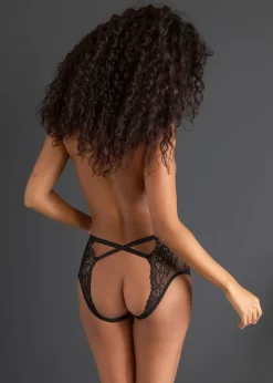 bonprix Slip taille haute ouvert|Femme Lingerie Érotique