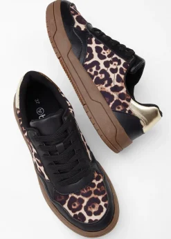 Femme bonprix Sneakers|Sneakers à détails animaliers