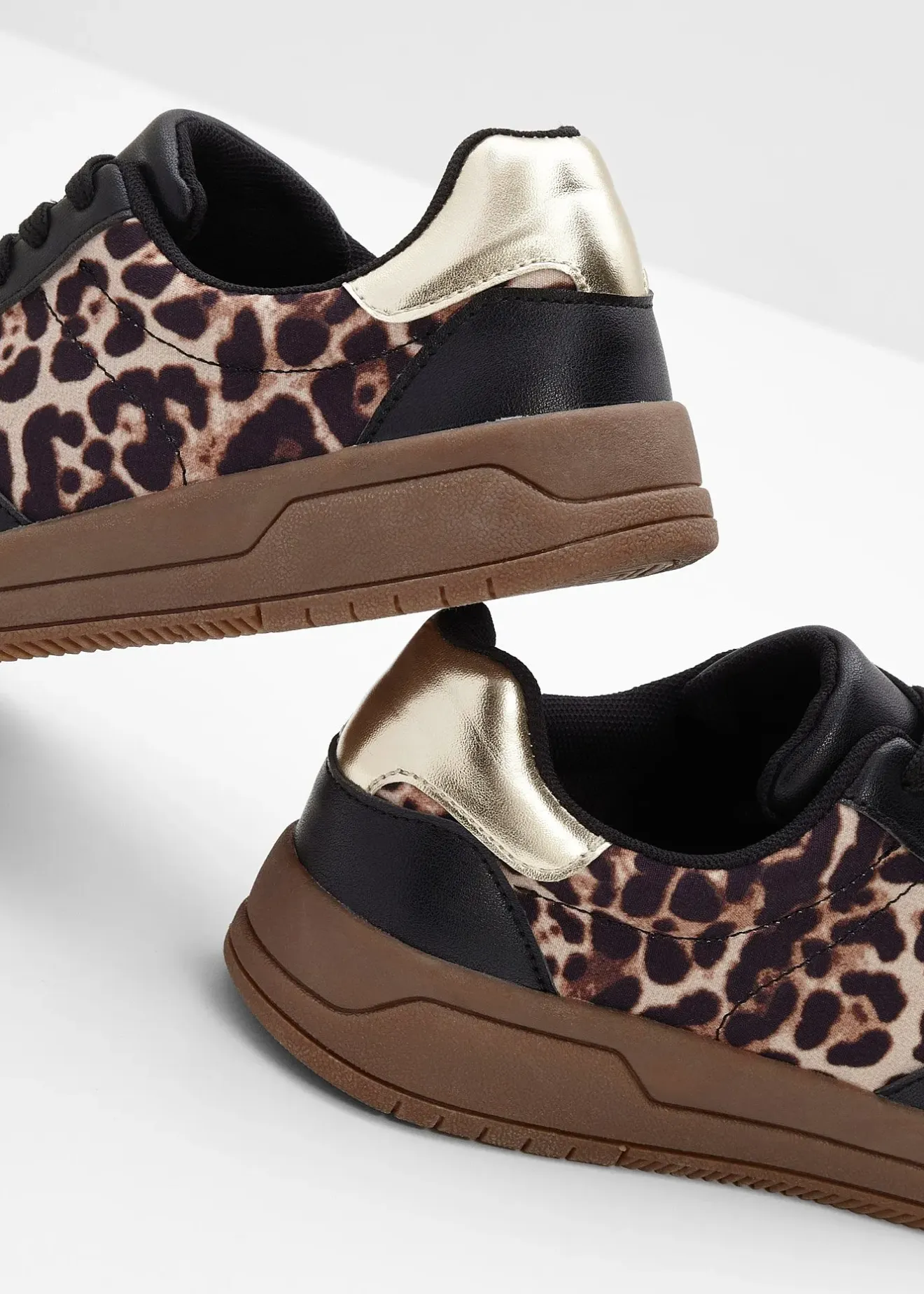 Femme bonprix Sneakers|Sneakers à détails animaliers
