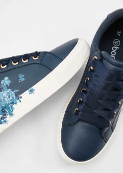 Femme bonprix Sneakers|Sneakers à imprimé floral