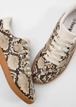bonprix Sneakers à motif python|Femme Sneakers