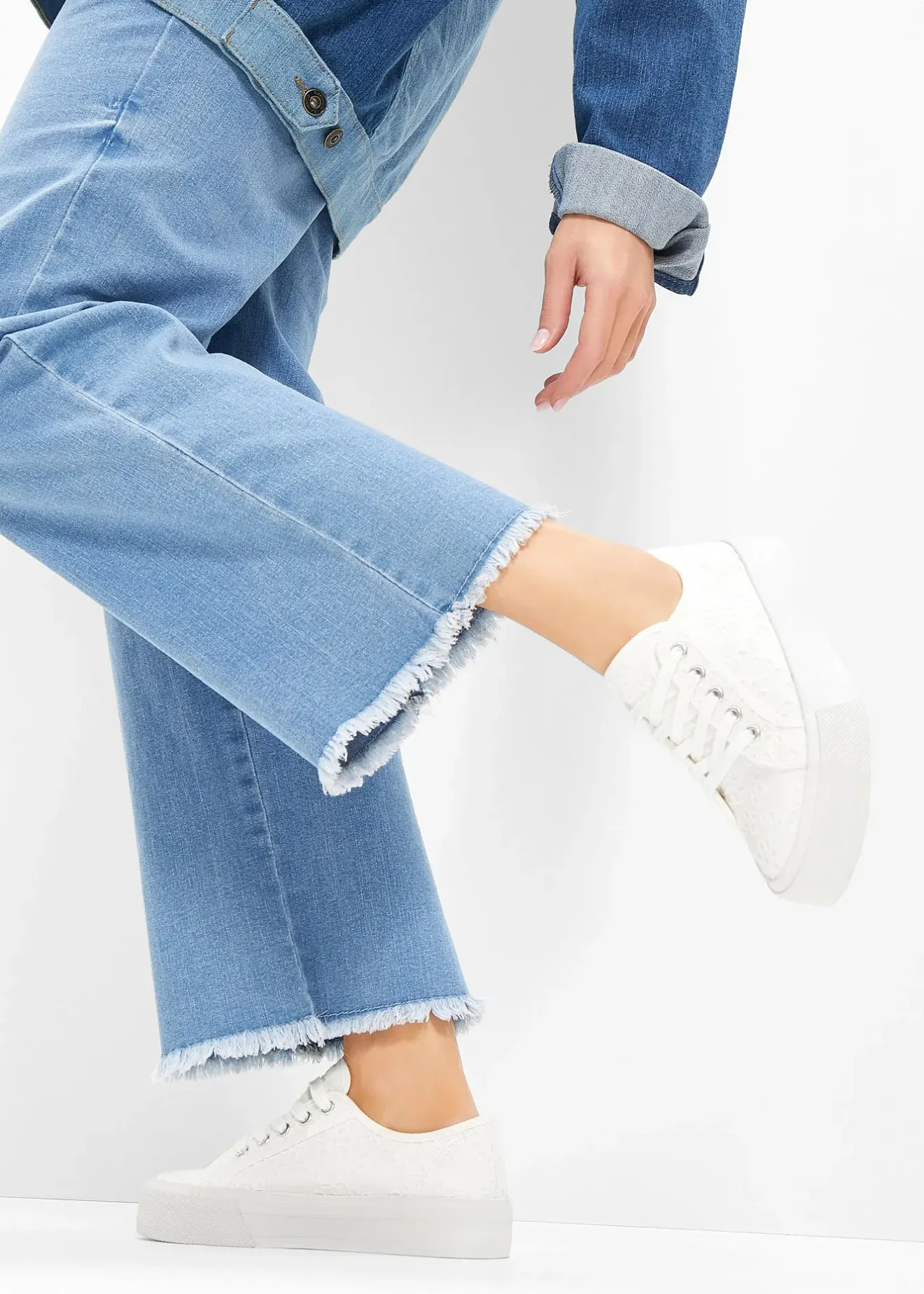 bonprix Sneakers à plateforme|Femme Sneakers