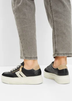 Femme Rieker Marques|Chaussures Confort|Sneakers à plateforme en cuir