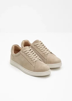 Homme bonprix Sport & Loisirs|Sneakers en cuir velours