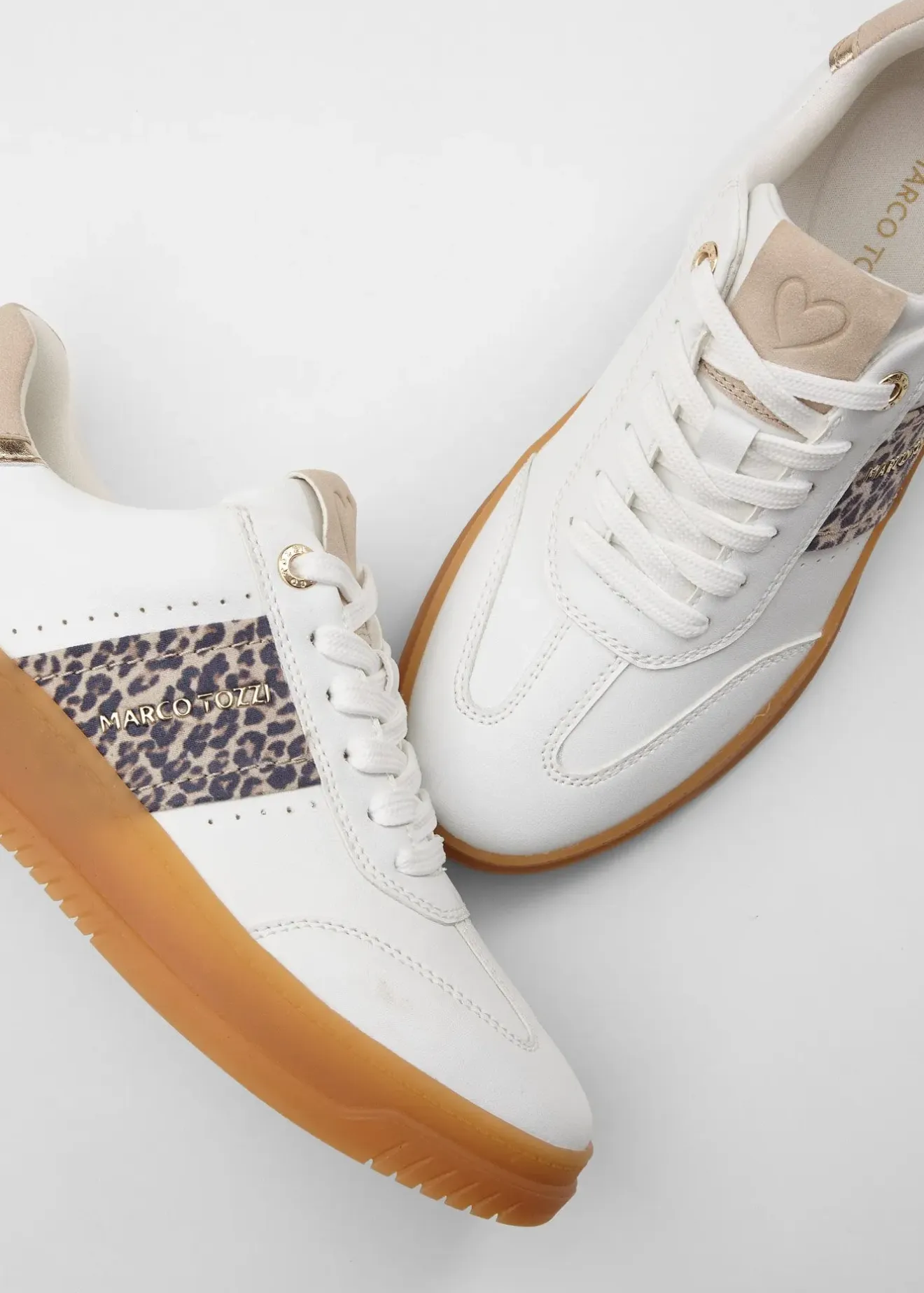 Femme Marco Tozzi Marques|Sneakers|Sneakers à plateforme, look rétro