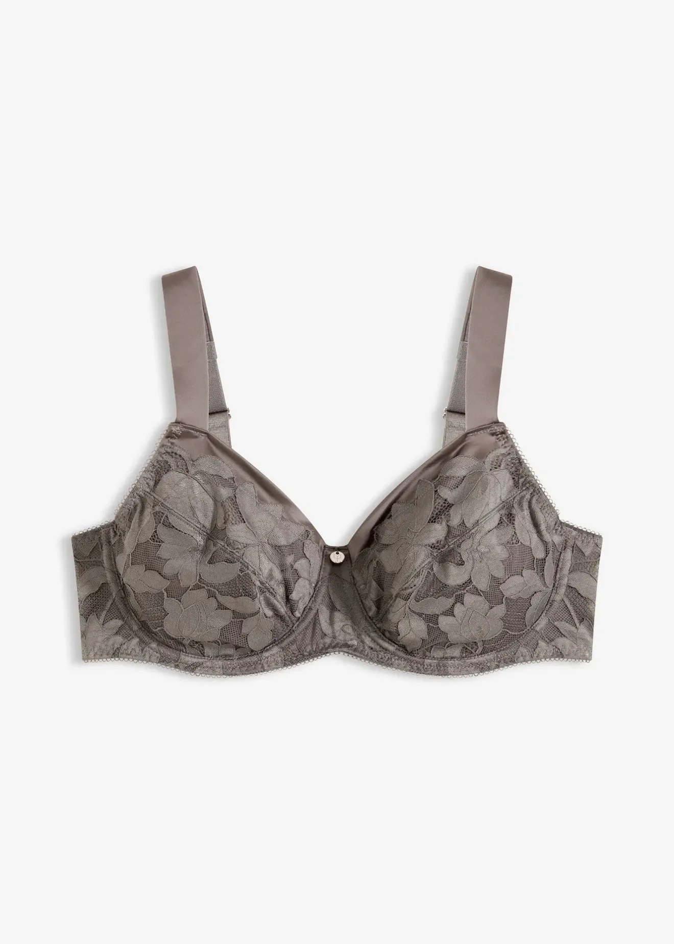 Femme bonprix Grands Bonnets D-H|Dessous|Soutien-gorge à armatures et bretelles rembourrées, effet brillant