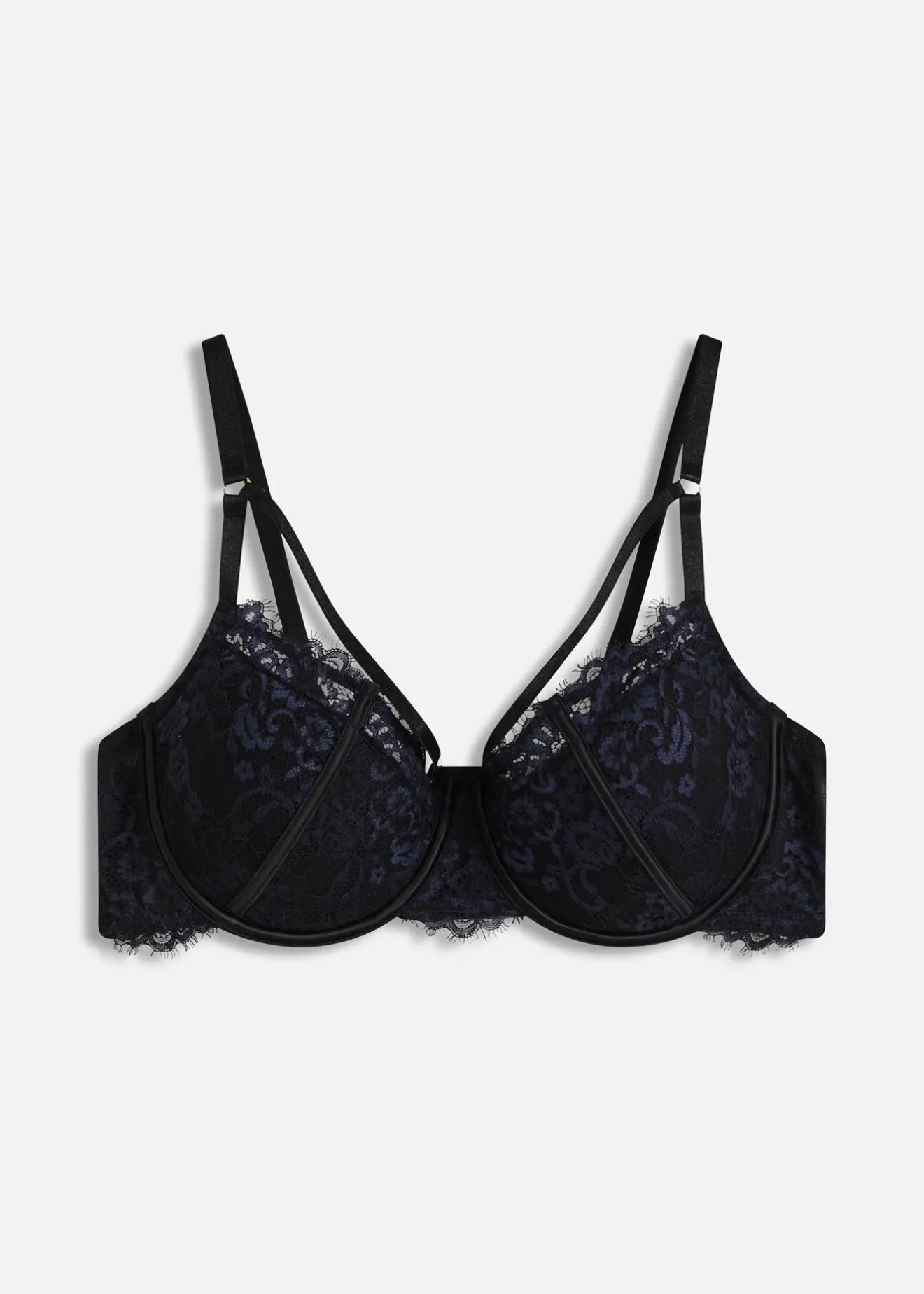 bonprix Soutien-gorge à coques avec dentelle à franges|Femme Dessous|Lingerie Érotique