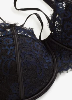 bonprix Soutien-gorge à coques avec dentelle à franges|Femme Dessous|Lingerie Érotique