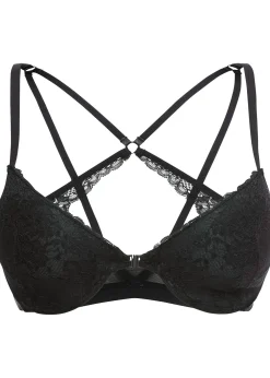Femme bonprix Dessous|Soutiens-Gorge|Soutien-gorge à coques avec fermeture devant et dos nageur