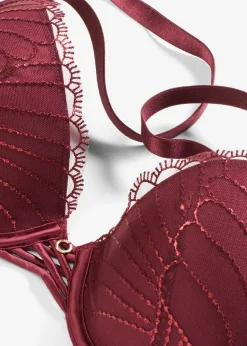 Femme bonprix Grands Bonnets D-H|Dessous|Soutien-gorge à coques brodé