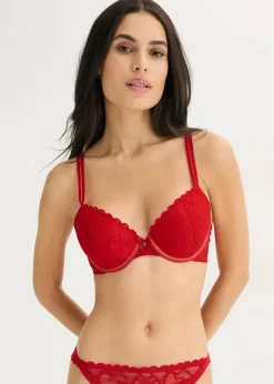 bonprix Soutien-gorge à coques en dentelle cœurs|Femme Dessous|Soutiens-Gorge