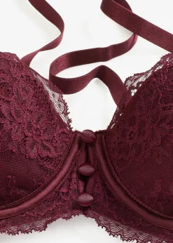 bonprix Soutien-gorge à coques en dentelle|Femme Grands Bonnets D-H|Dessous