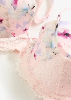 Femme bonprix Dessous|Soutiens-Gorge|Soutien-gorge à coques en matière brillante