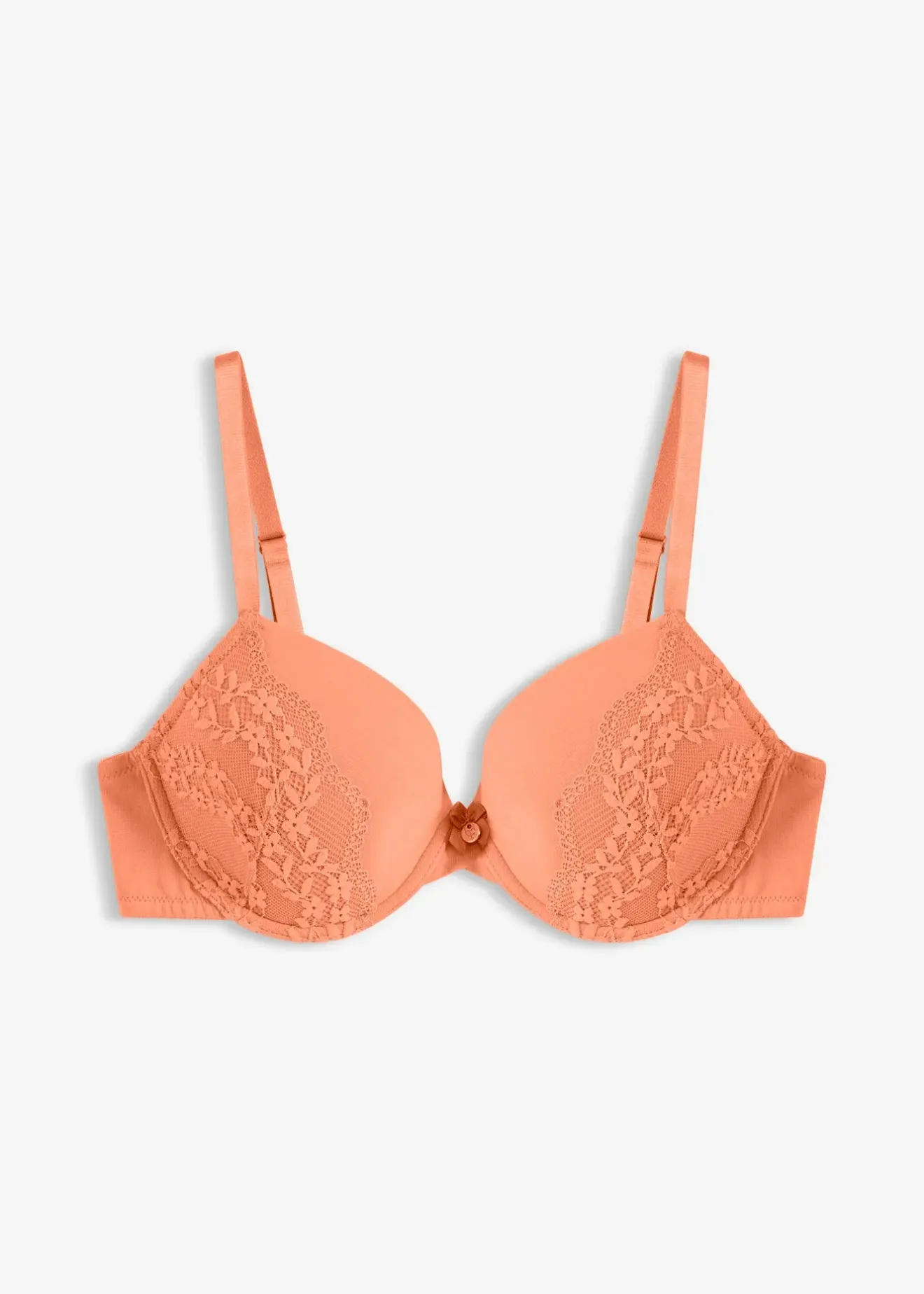 bonprix Soutien-gorge à coques et armatures, coton et dentelle|Femme Lingerie Coton|Soutiens-Gorge