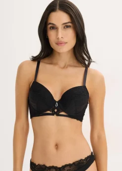 bonprix Soutien-gorge à coques et dentelle|Femme Dessous|Soutiens-Gorge