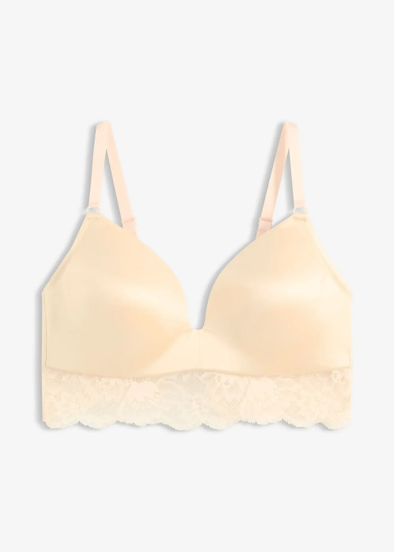 bonprix Soutien-gorge à coques et dentelle, sans armatures|Femme Dessous|Soutiens-Gorge