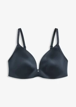 bonprix Soutien-gorge à coques sans armatures en polyamide brillant|Femme Soutiens-Gorge