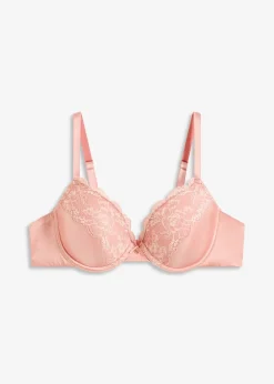 bonprix Soutien-gorge à coques satin et dentelle|Femme Grands Bonnets D-H|Dessous