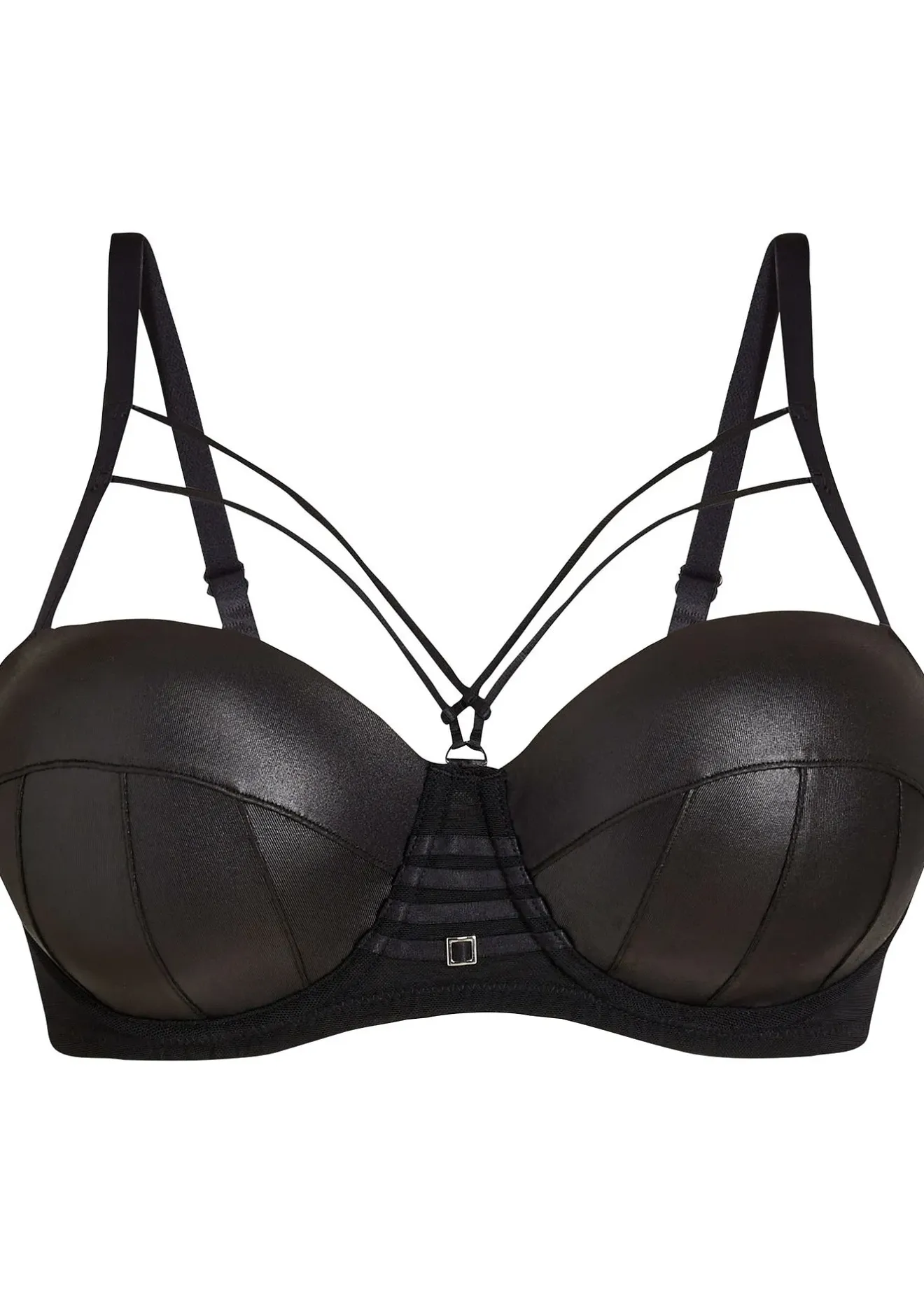 bonprix Soutien-gorge balconnet à armatures avec effet mouillé|Femme Grands Bonnets D-H|Dessous