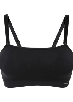 bonprix Soutien-gorge bandeau sans couture rembourré Feel Comfort avec bretelles amovibles|Femme Sans Couture|Soutiens-Gorge