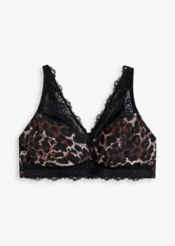 Femme bonprix Grands Bonnets D-H|Dessous|Soutien-gorge bralette minimiseur avec dentelle