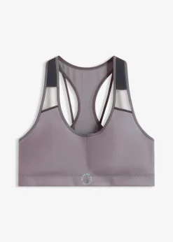 Femme bonprix Soutiens-Gorge|Grands Bonnets D-H|Soutien-gorge de sport légèrement brillant, maintien modéré