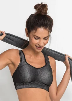 bonprix Soutien-gorge de sport, maintien fort|Femme Grands Bonnets D-H|Sous-Vêtements Sport