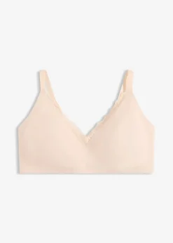 bonprix Soutien-gorge Feel Comfort sans armatures, découpe laser|Femme Sans Couture|Soutiens-Gorge