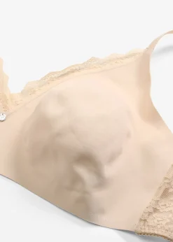 bonprix Soutien-gorge Feel Comfort sans armatures, découpe laser|Femme Sans Couture|Soutiens-Gorge