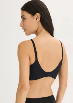 Femme bonprix Sans Couture|Soutiens-Gorge|Soutien-gorge Feel Comfort rembourré sans armatures, orné de dentelle