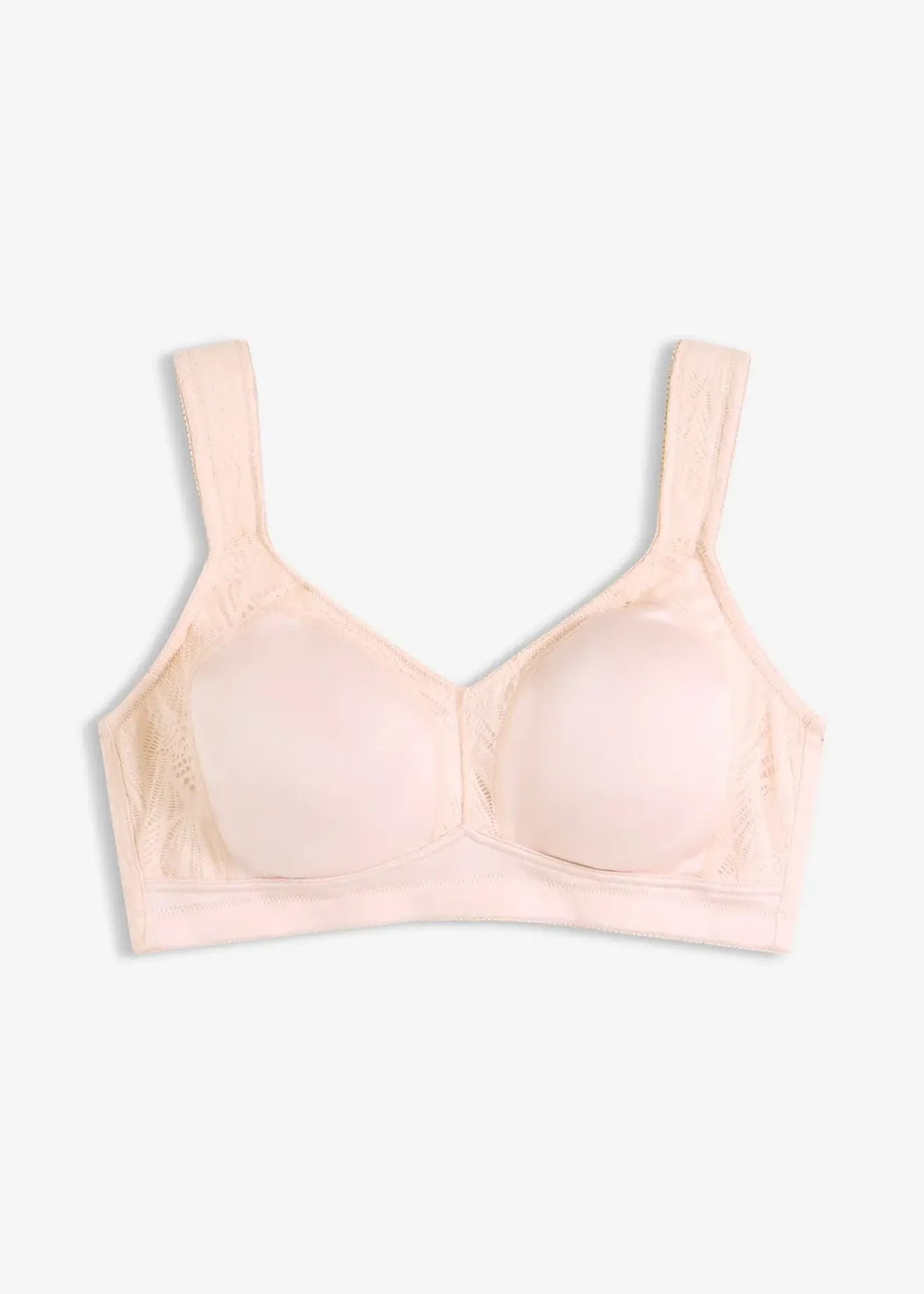 Femme bonprix Grands Bonnets D-H|Soutien-gorge grand maintien sans armatures, bretelles rembourrées