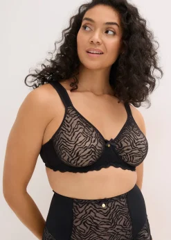bonprix Soutien-gorge minimiseur à bretelles rembourrées|Femme Dessous|Soutiens-Gorge
