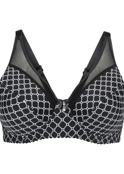 bonprix Soutien-gorge minimiseur avec mesh|Femme Grands Bonnets D-H|Soutiens-Gorge