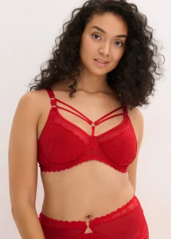 bonprix Soutien-gorge minimiseur avec bijou|Femme Grands Bonnets D-H|Dessous
