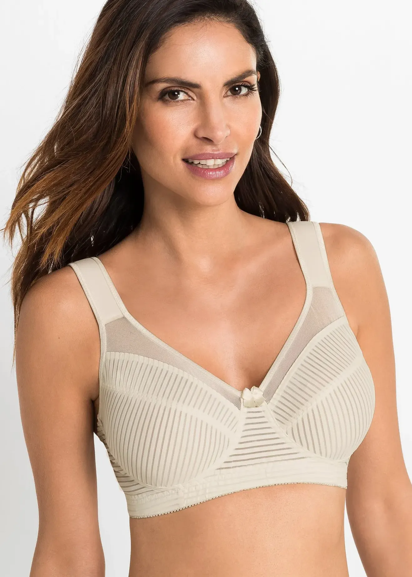 bonprix Soutien-gorge minimiseur sans armatures à bretelles rembourrées|Femme Grands Bonnets D-H|Soutiens-Gorge