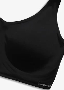 Femme bonprix Sans Couture|Soutiens-Gorge|Soutien-gorge moulé Feel Comfort, rembourré, sans armatures, découpes laser